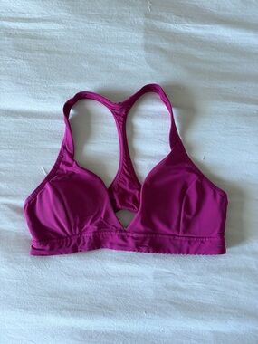lululemon athletica Wireless Racerback Sports Bra in Magenta